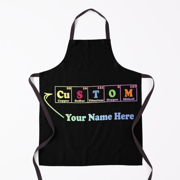 Item preview, Custom Chemistry Periodic Table Symbols Elements designed and sold by ScienceCorner.