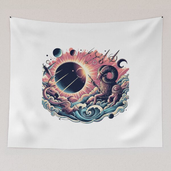 Item preview, solar eclipse for aries designed and sold by TshirtTalkYou.