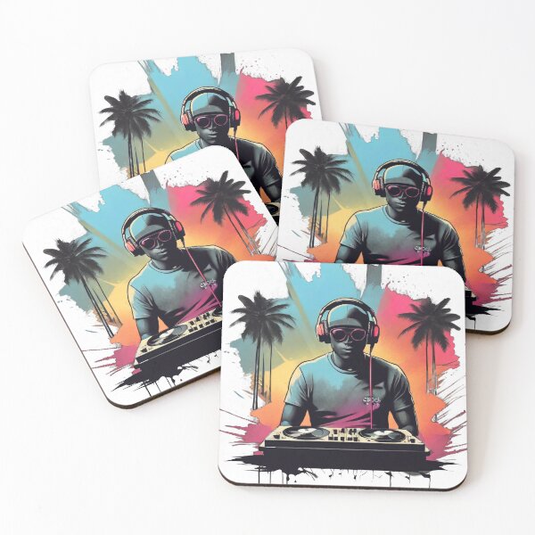 Item preview, DJ Digital Painting with Splash Effect designed and sold by StellarValor.