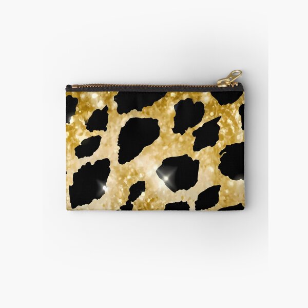 Item preview, gold foil gillter clean sparkiles gold foil gillter clean sparkiles leopard print pattern--tile, painting, poster, photo, fashion print pattern designed and sold by brokenpones.