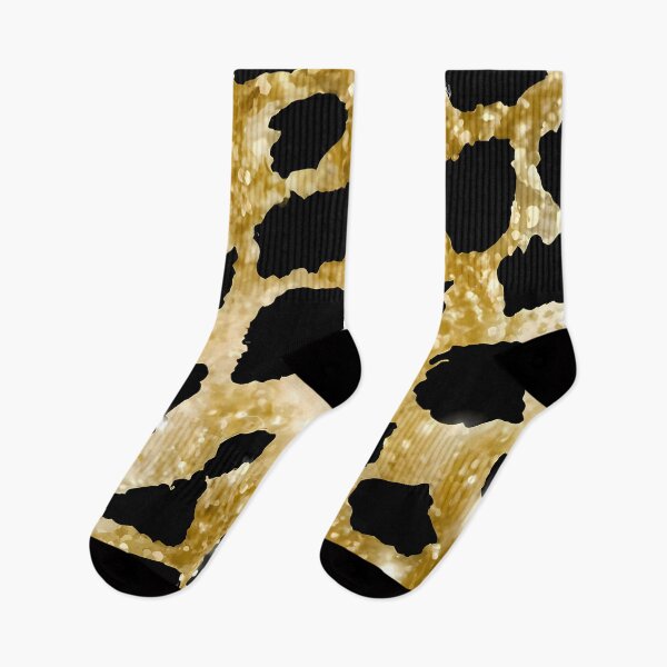 Item preview, gold foil gillter clean sparkiles gold foil gillter clean sparkiles leopard print pattern--tile, painting, poster, photo, fashion print pattern designed and sold by brokenpones.