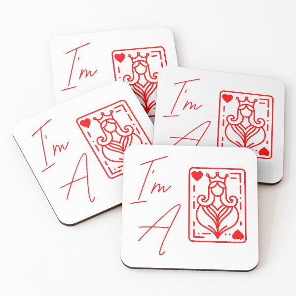 Item preview, I'm A Queen - Queencard - Queen of Hearts designed and sold by PenultDesign.