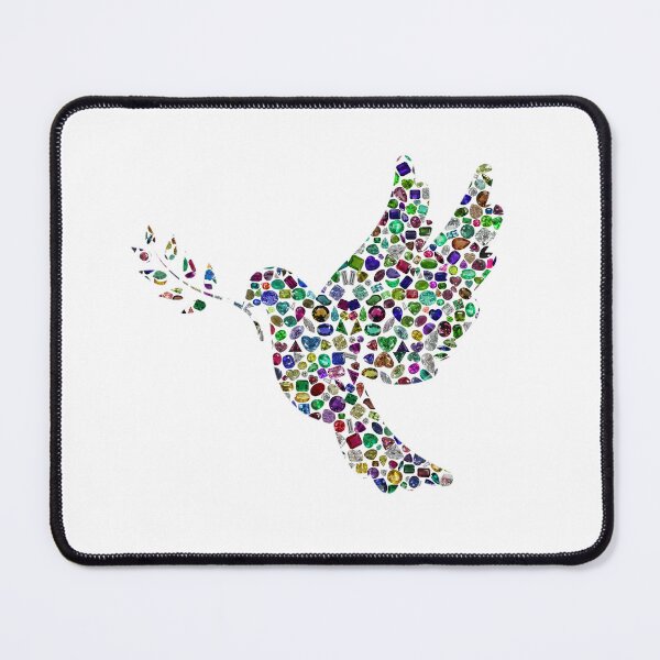 Item preview, Bird of Peace Colorful designed and sold by DigitalGemArt.