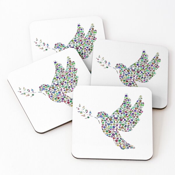 Item preview, Bird of Peace Colorful designed and sold by DigitalGemArt.