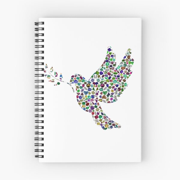 Item preview, Bird of Peace Colorful designed and sold by DigitalGemArt.