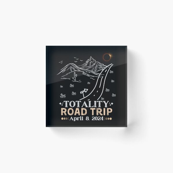 Item preview, Path of Totality Road Trip American Total Solar Eclipse 2024 designed and sold by ArtByKatti.