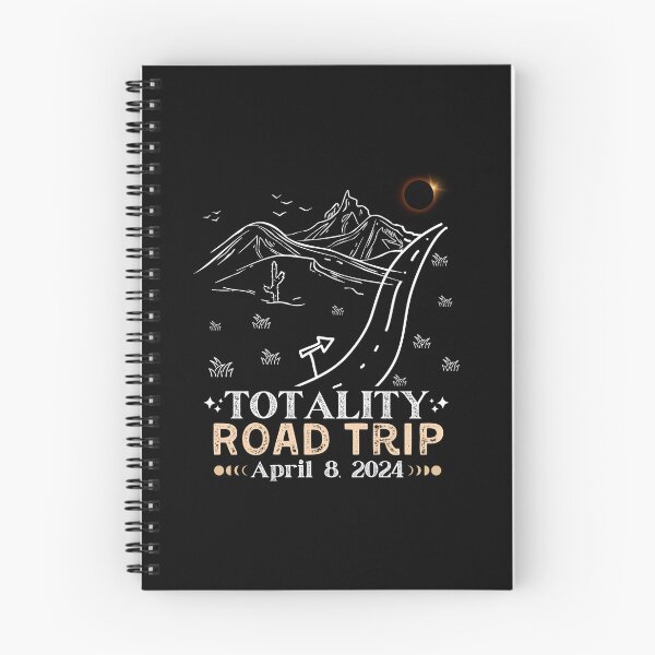 Item preview, Path of Totality Road Trip American Total Solar Eclipse 2024 designed and sold by ArtByKatti.