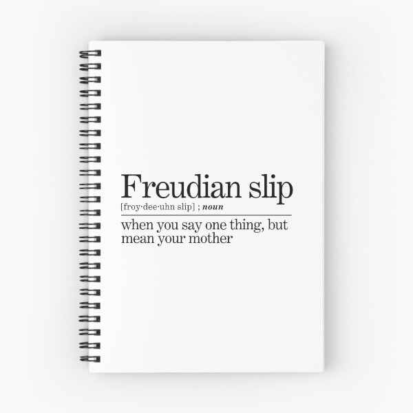 Item preview, Freudian Slip Psychoanalysis Joke designed and sold by Olivia Ossege.