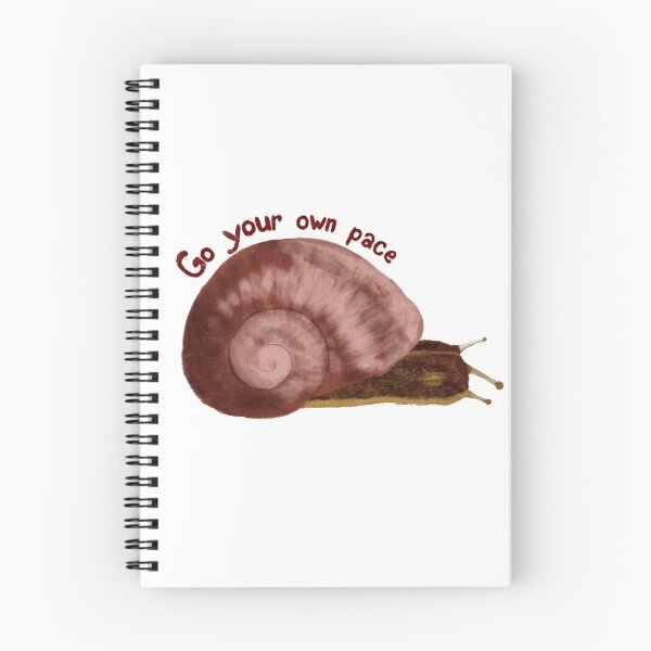Item preview, Go Your Own Pace Snail designed and sold by Tortibee.