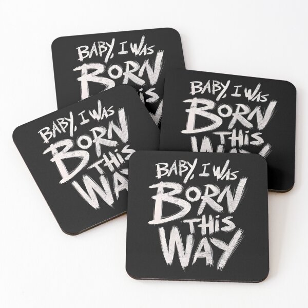 Item preview, I was born this way designed and sold by ANIME HEAT.