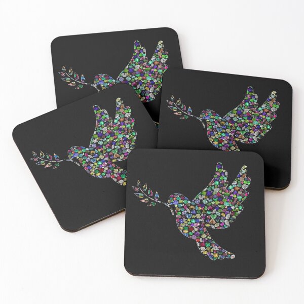 Item preview, Colorful Peace Bird designed and sold by DigitalGemArt.