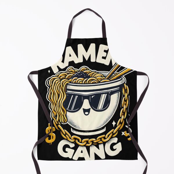 Item preview, Ramen Gang Funny Noodle Bowl designed and sold by KitonicTees.