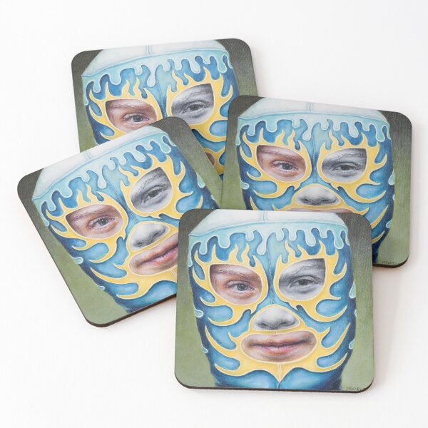 Item preview, Climate Change Greta: Wrestling Mask Portrait designed and sold by Richard Delaney.