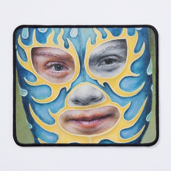 Item preview, Climate Change Greta: Wrestling Mask Portrait designed and sold by Richard Delaney.