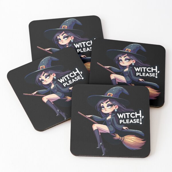 Item preview, Witch, Please! designed and sold by ThatRandomJerk.