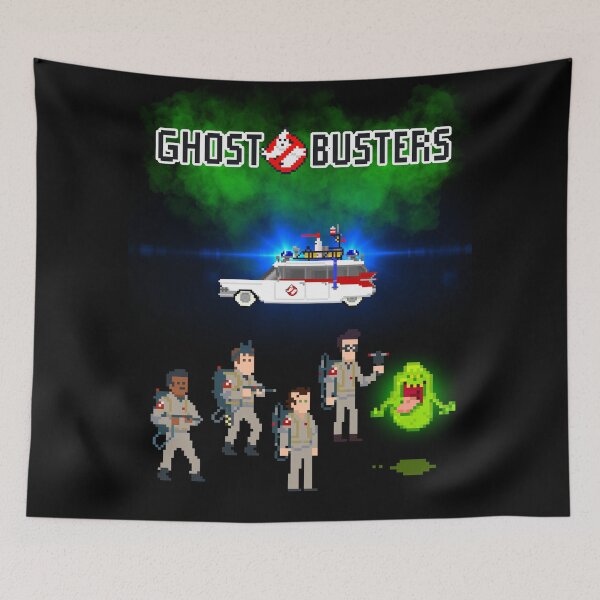 Item preview, Ghost Pixel Buster Slime Mobile designed and sold by PixelPeepers.