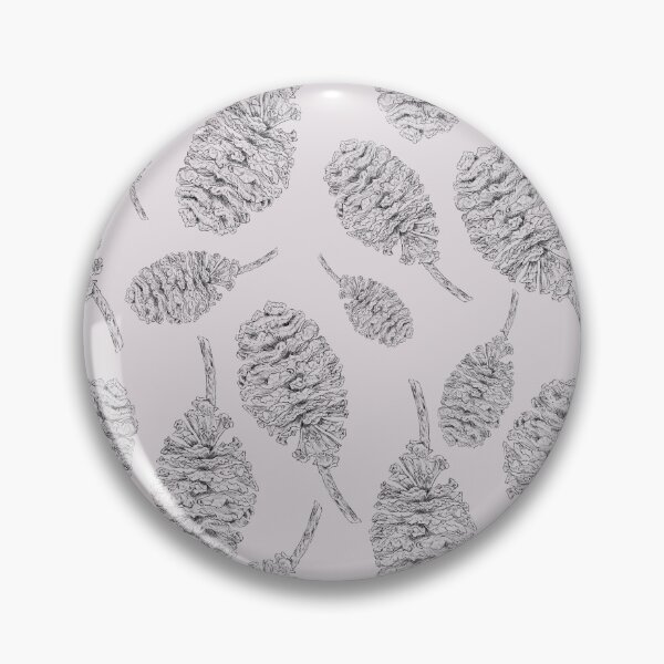 Item preview, Red Alder Cone Line Drawing Seamless Pattern Design designed and sold by Created-by-CC.