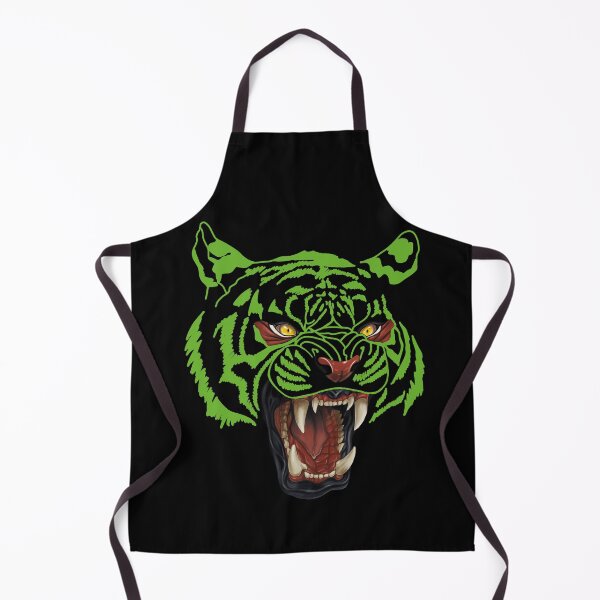 Item preview, Green tiger designed and sold by Dugleidy Santos.
