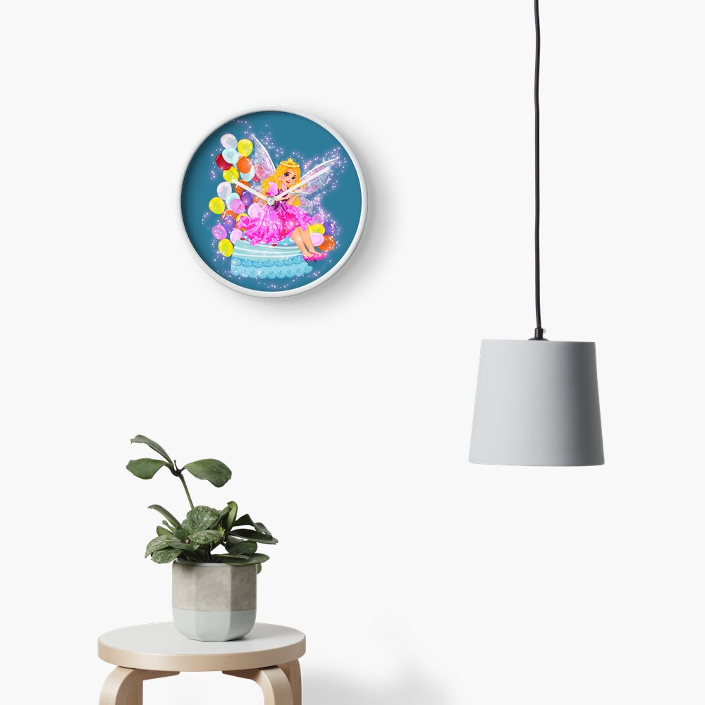 Item preview, Clock designed and sold by FairyBookClub.