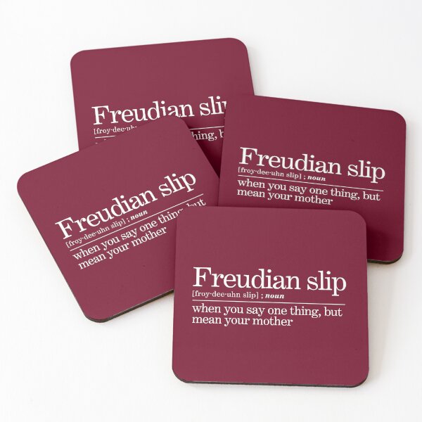 Item preview, Freudian Slip Psychoanalysis Joke designed and sold by Olivia Ossege.