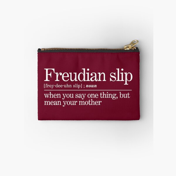 Item preview, Freudian Slip Psychoanalysis Joke designed and sold by Olivia Ossege.