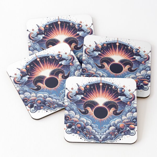 Item preview, aries solar eclipse designed and sold by TshirtTalkYou.