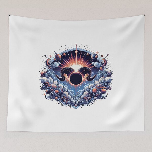 Item preview, aries solar eclipse designed and sold by TshirtTalkYou.