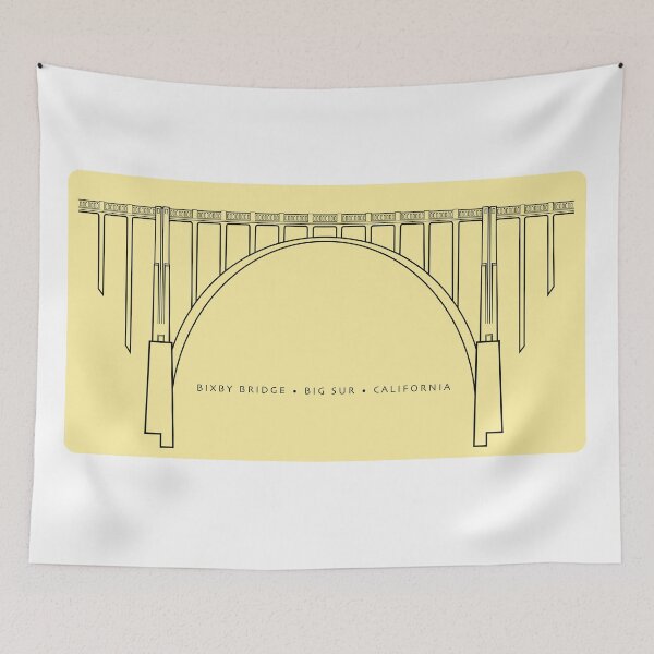 Item preview, Bixby Bridge Drawing designed and sold by SeeMac.