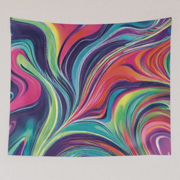 Item preview, Liquid Swirl Vibrant Colors in Motion designed and sold by Sarcastic Narwhal.