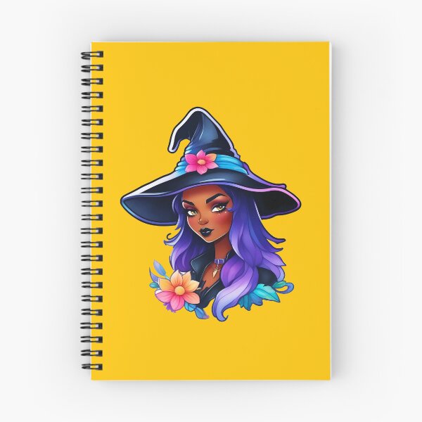 Item preview, cute black witch designed and sold by Cosmicreations1.
