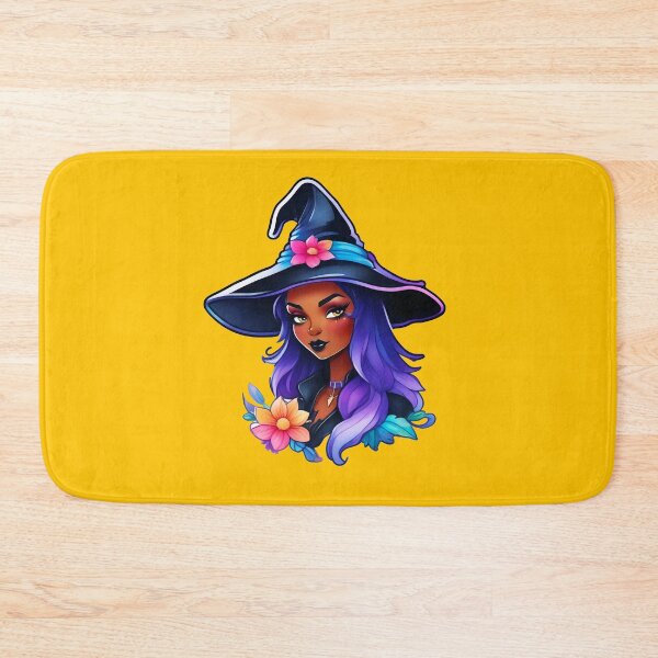 Item preview, cute black witch designed and sold by Cosmicreations1.