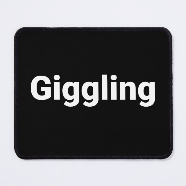 Item preview, Giggling designed and sold by Text-based T-Shirts and Gifts.