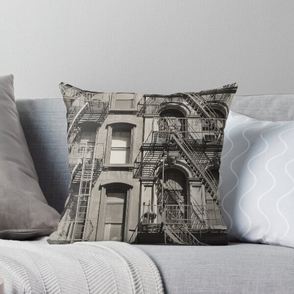 Item preview, New York City Fire Escapes in sepia. designed and sold by pcole123.