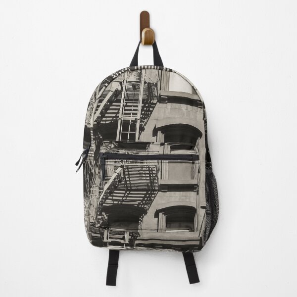 Item preview, New York City Fire Escapes in sepia. designed and sold by pcole123.