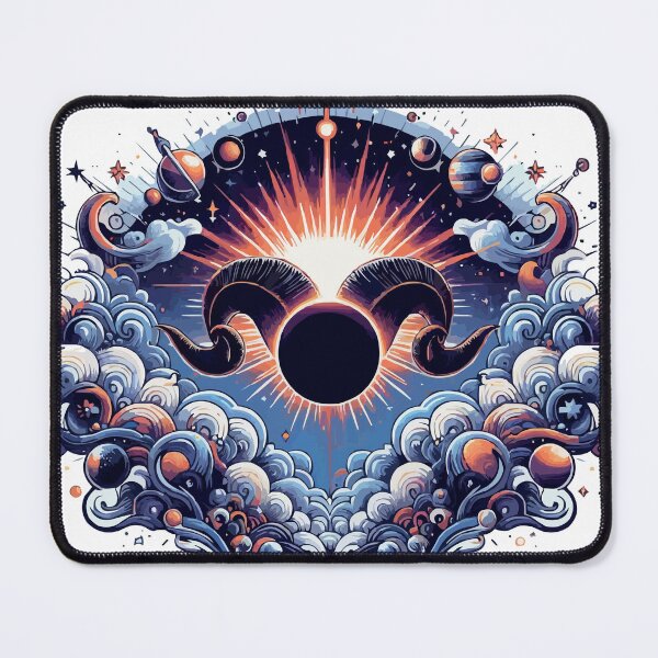 Item preview, aries solar eclipse designed and sold by TshirtTalkYou.