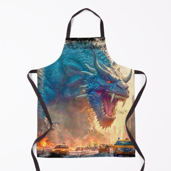 Item preview, A Dinossaur over New York designed and sold by OnlyClassicArt.