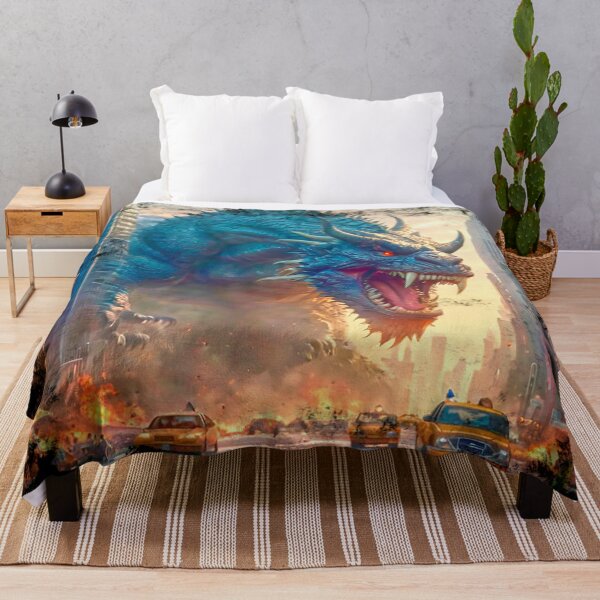 Item preview, A Dinossaur over New York designed and sold by OnlyClassicArt.