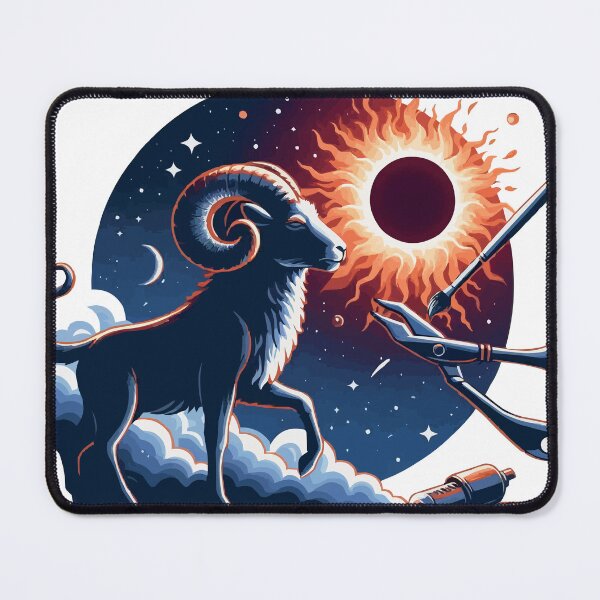 Item preview, new moon solar eclipse in aries designed and sold by TshirtTalkYou.