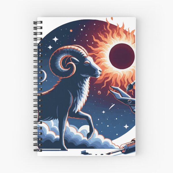 Item preview, new moon solar eclipse in aries designed and sold by TshirtTalkYou.