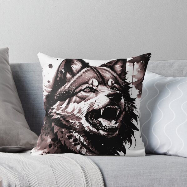 Item preview, grande feroz lobo selvagem  designed and sold by TorresCosta.