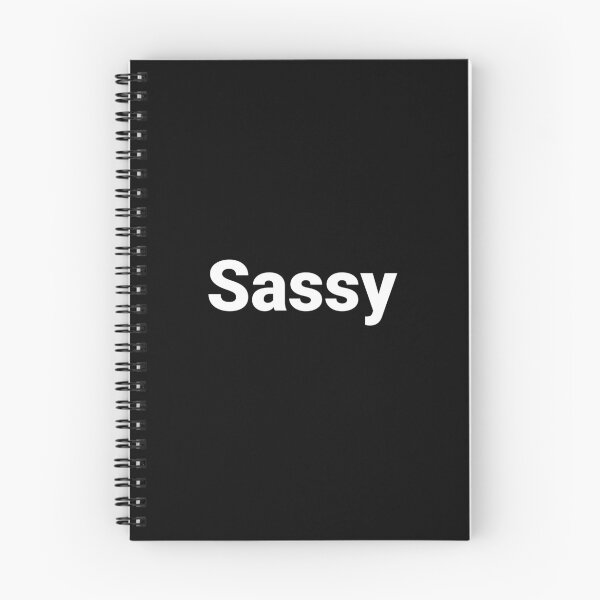 Item preview, Sassy designed and sold by Text-based T-Shirts and Gifts.