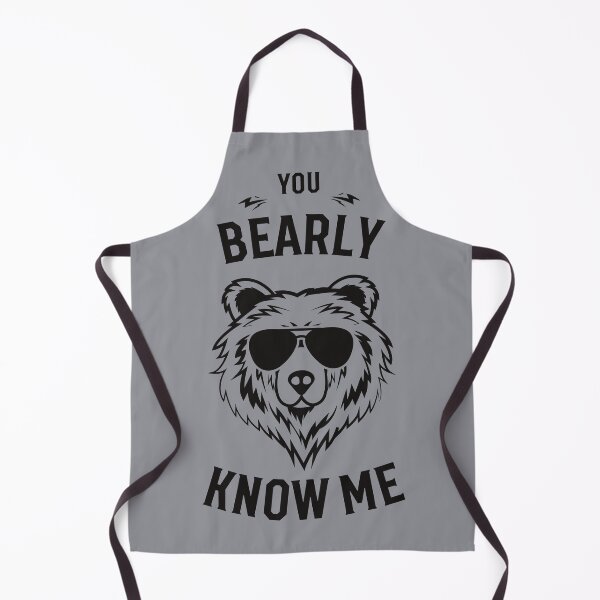Item preview, You Bearly Know Me Funny Bear designed and sold by fluffstuffgifts.
