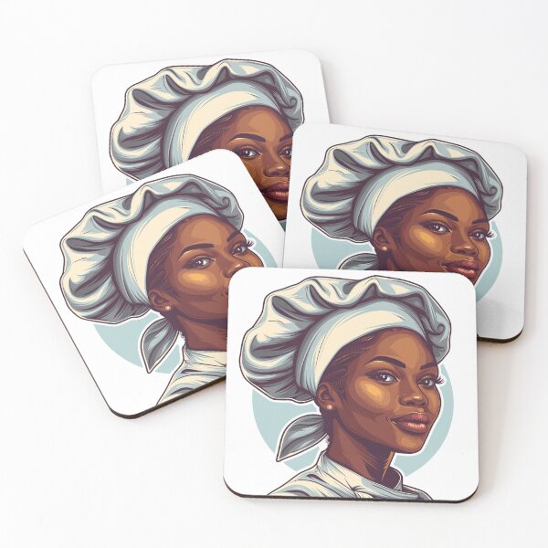 Item preview, Beautiful Black Woman Chef  designed and sold by NDaZone.