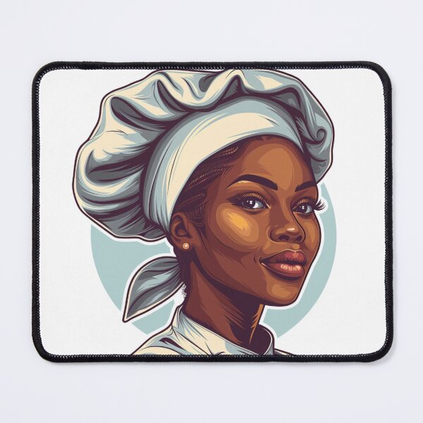 Item preview, Beautiful Black Woman Chef  designed and sold by NDaZone.