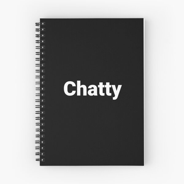 Item preview, Chatty designed and sold by Text-based T-Shirts and Gifts.