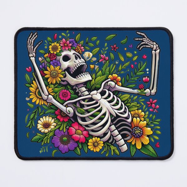 Item preview, Floral Skeleton: Embrace Life's Beauty designed and sold by TDKCustoms.
