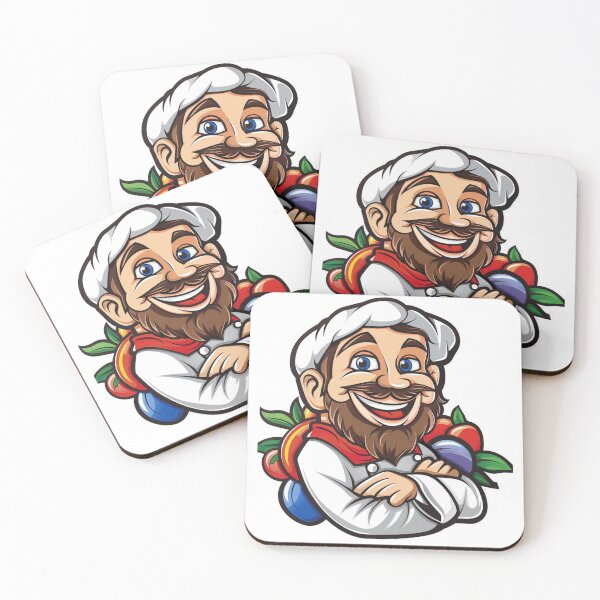 Item preview, Happy Male Chef  designed and sold by NDaZone.