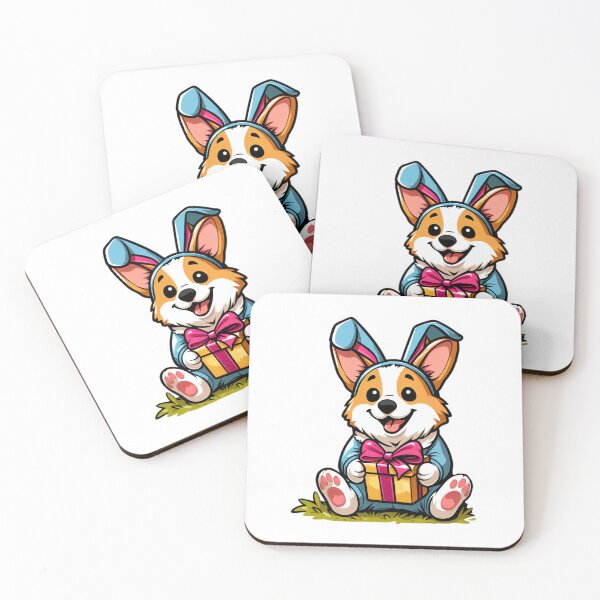 Item preview, Easter Elegance: Blue Suit Corgi designed and sold by EpicPaws.