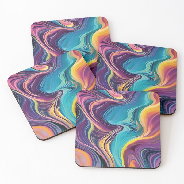 Item preview, Copy of Liquid Swirl Vibrant Colors in Motion designed and sold by Sarcastic Narwhal.