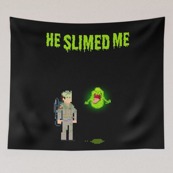 Item preview, Ghost Pixel Buster Slimed  designed and sold by PixelPeepers.